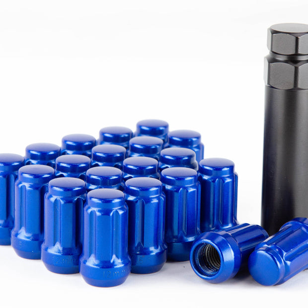 Aodhan Spline Lug nuts Set - Conical Seat ,35mm Overall Size