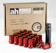 Aodhan Spline Lug nuts Set - Conical Seat ,35mm Overall Size