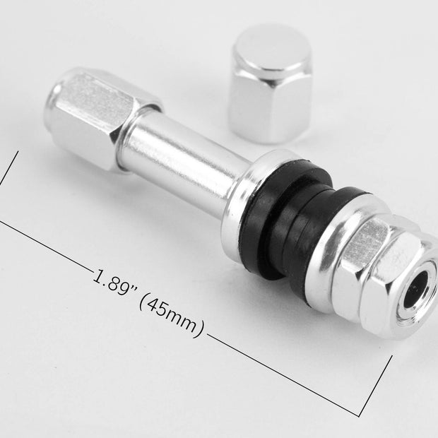 V1 Aluminum Valve Stem Set - 1.89" Long